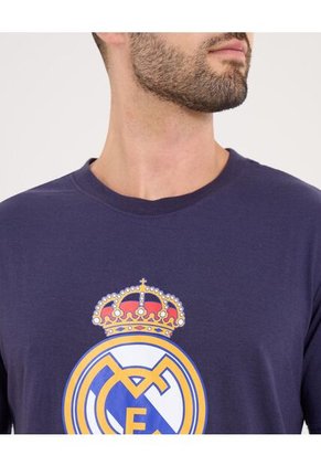 Camiseta Para Hombre Manga Corta Cuello Redondo Color Azul Marca Ostu #60091823