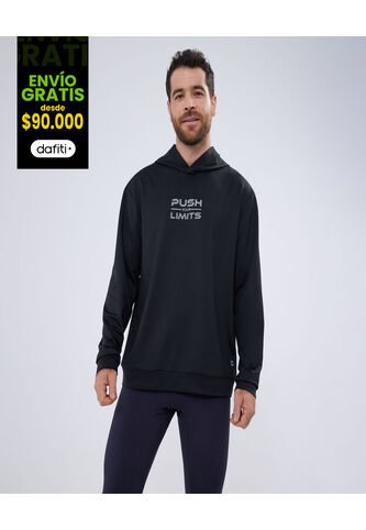 Buzo Para Hombre Hoodie Color Negro Marca Ostu #60060447 Ostu