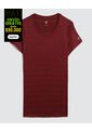 Camiseta Para Mujer Manga Corta Color Vino Marca Ostu #40092179 de Ostu