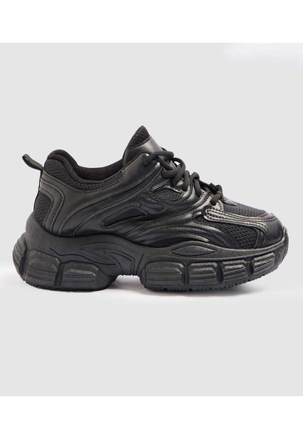 Tenis Para Mujer Casual Color Negro Marca Ostu #40720164
