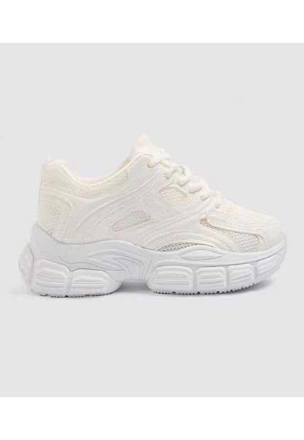 Tenis Para Mujer Casual Color Blanco Marca Ostu #40720164