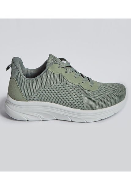Tenis Para Hombre Sport Color Verde  Marca Ostu #60720101