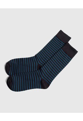 Medias Para Hombre Caña Larga Color Negro Marca Ostu #60980310