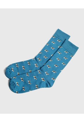 Medias Para Hombre Caña Larga Color Negro Marca Ostu #60980310