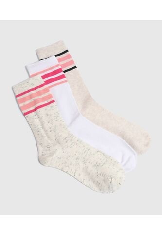 Medias Para Mujer Caña Larga Color Pack X Marca Ostu #40980195 Ostu