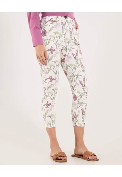 Pantalón Para Mujer Capri Color Orquidea Marca Ostu #40070775
