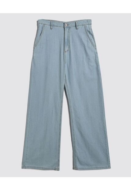 Jean Para Mujer Wide-Leg Color Azul Claro Marca Ostu #40160461