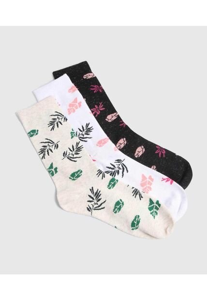 Medias Para Mujer Caña Larga Color Pack X Marca Ostu #40980196