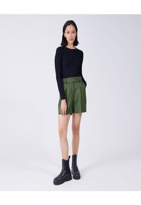 Saco Para Mujer Cuello Redondo Color Negro Marca Ostu #40330075