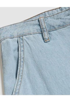 Jean Para Mujer Wide-Leg Color Azul Claro Marca Ostu #40160461