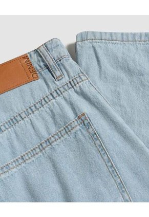 Jean Para Mujer Wide-Leg Color Azul Claro Marca Ostu #40160461