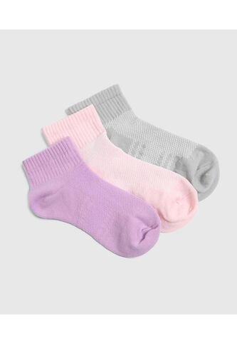 Medias Para Mujer Tobillera Color Pack X Marca Ostu #40980201 Ostu