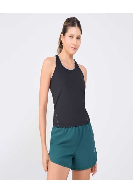 Camiseta Para Mujer Manga Sisa Cuello Redondo Color Negro Marca Ostu #40092363