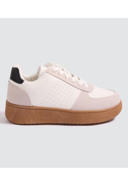 Tenis Para Hombre Casual Color Blanco Marca Ostu #60720098