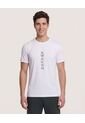 Camiseta  Para Hombre Manga Corta Cuello Redondo Color Blanco Marca Ostu #60091877 de Ostu