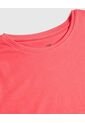 Camiseta Infantil Niña Manga Corta Cuello Redondo Color Rojo Marca Ostu #90090289 de Ostu
