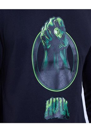 Buzo Estampado De Hulk  Para Hombre #60060481 Ostu