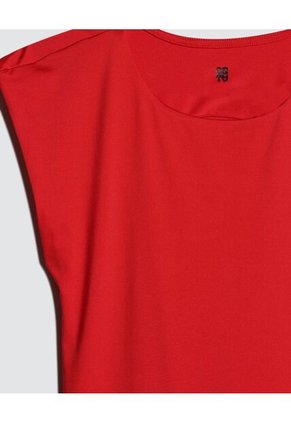 Body Para Mujer Manga Corta Color Rojo Marca Ostu #40200106