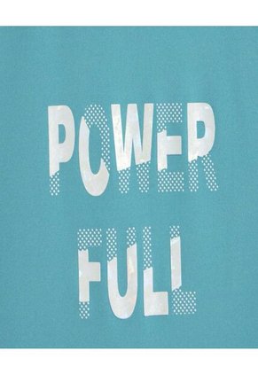 Camiseta Para Mujer Manga Corta Color Azul  Marca Ostu #40092188