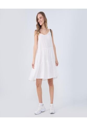 Vestido Para Mujer M/Sisa Medio Color Blanco Marca Ostu #40170306 Ostu