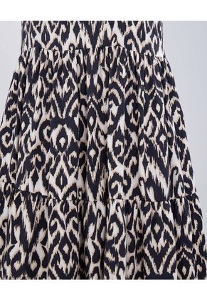 Vestido Para Mujer M/Sisa Medio Color Negro Marca Ostu #40170273