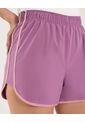 Short Para Mujer Multiusos Plano Color Morado Marca Ostu #40190372 de Ostu