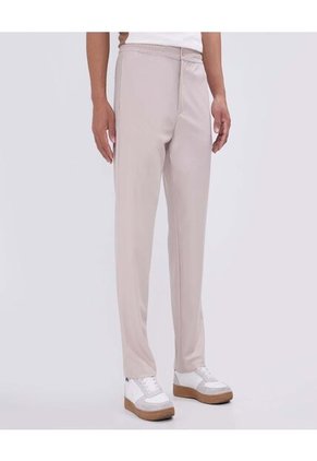 Pantalon Para Hombre Color Beige Marca Ostu #60070407