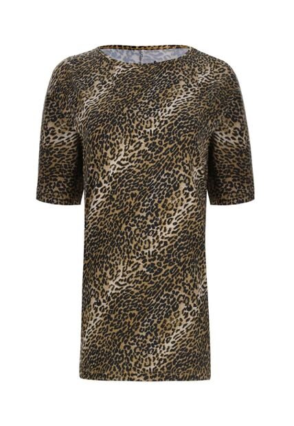 Camiseta Para Mujer M/C Ostu Color Amarillo #40090829