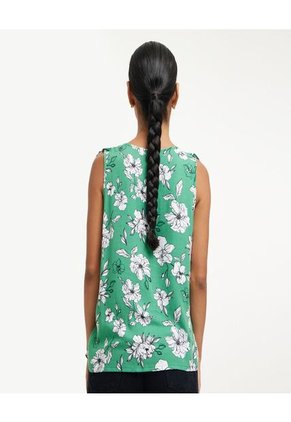 Blusa Para Mujer Manga Sisa Color Verde  Marca Ostu #40120726