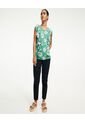 Blusa Para Mujer Manga Sisa Color Verde  Marca Ostu #40120726 de Ostu