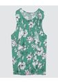 Blusa Para Mujer Manga Sisa Color Verde  Marca Ostu #40120726 de Ostu