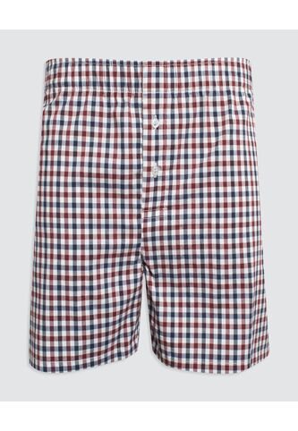 Boxer Para Hombre Bragueta Largo Algodón Color Vino Marca Ostu #60000304 Ostu