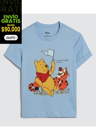 Camiseta Estampada De Winnie The Pooh  Niña #90090234 Ostu