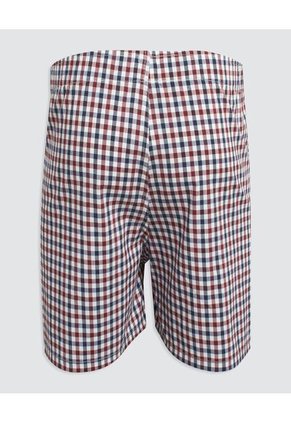 Boxer Para Hombre Bragueta Largo Algodón Color Vino Marca Ostu #60000304