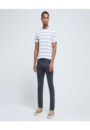 Camiseta Para Hombre Manga Corta Color Gris  Marca Ostu #60091174