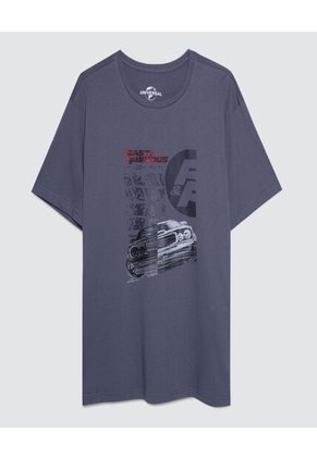 Camiseta Estampada De Rapidos Y Furiosos  Hombre #60090925