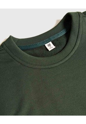 Buzo Infantil Niño Cuello Redondo Color Verde Marca Ostu #80060167