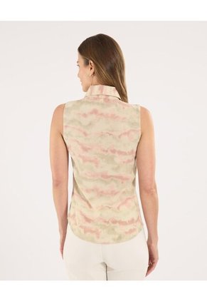 Camisa Para Mujer Manga Sisa Color Verde Marca Ostu #40010317