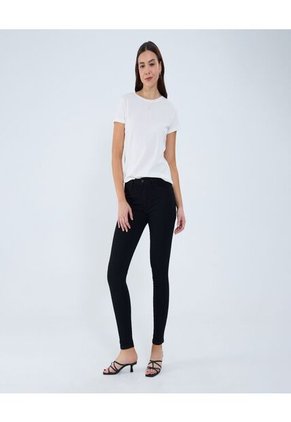 Jean Para Mujer Push Up Color Negro Marca Ostu #40160427