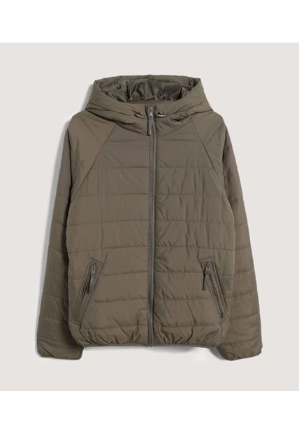 Chaqueta Para Hombre Acolchada Color Verde Marca Ostu #60080168