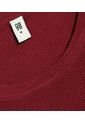 Saco Para Hombre Cuello Redondo Color Vino Marca Ostu #60330033 de Ostu