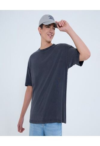 Camiseta Para Hombre Manga Corta Color Negro Marca Ostu #60091516 Ostu