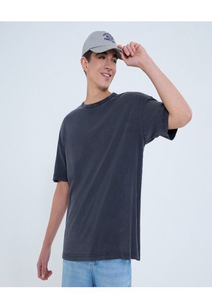 Camiseta Para Hombre Manga Corta Color Negro Marca Ostu #60091516