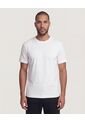 Camiseta Para Hombre Manga Corta Cuello Redondo Color Crema Marca Ostu #60091864 de Ostu