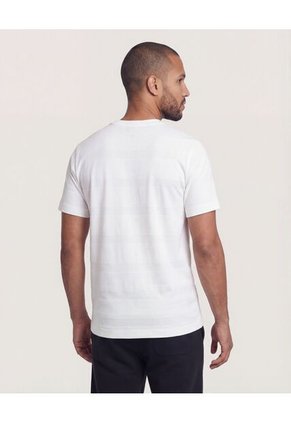 Camiseta Para Hombre Manga Corta Cuello Redondo Color Crema Marca Ostu #60091864