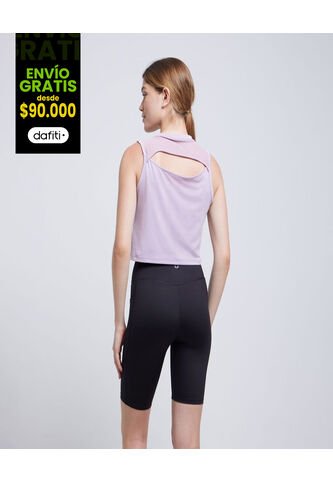 Camiseta Para Mujer Manga Sisa Color Lila  Marca Ostu #40092166 Ostu