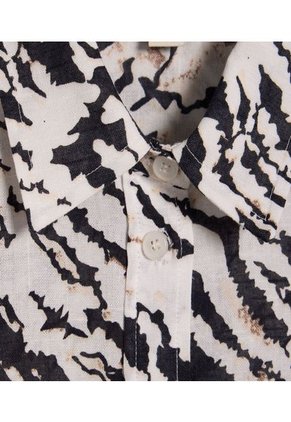 Camisa Para Mujer Manga Larga Color Crema Marca Ostu #40010248