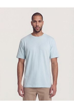 Camiseta Para Hombre Manga Corta Cuello Redondo Color Verde Marca Ostu #60091948