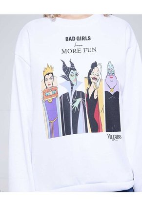 Buzo Estampado Villanas De Disney  Para Mujer #40060361 Ostu