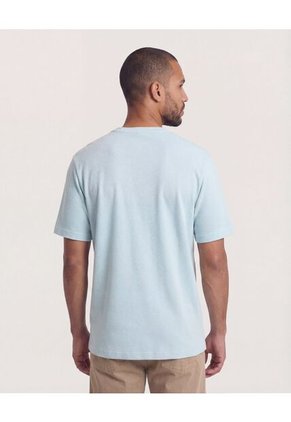 Camiseta Para Hombre Manga Corta Cuello Redondo Color Verde Marca Ostu #60091948